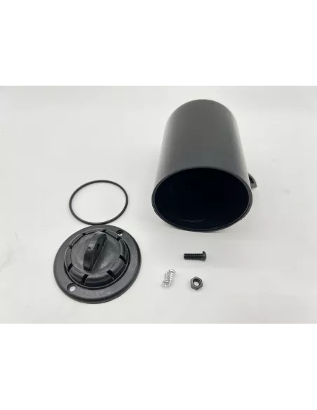 Support de manomètre orientable - PVC noir - Ø52mm DTC PARTS -