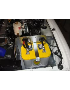 Kit de bacs à batteries en acier pour Toyota HDJ80 - La paire