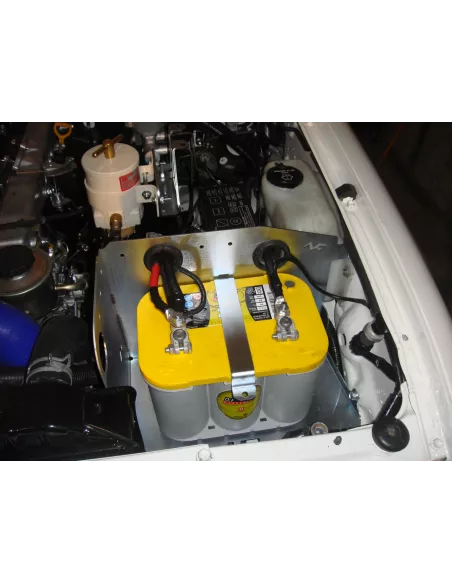 Kit de bacs à batteries en acier pour Toyota HDJ80 - La paire