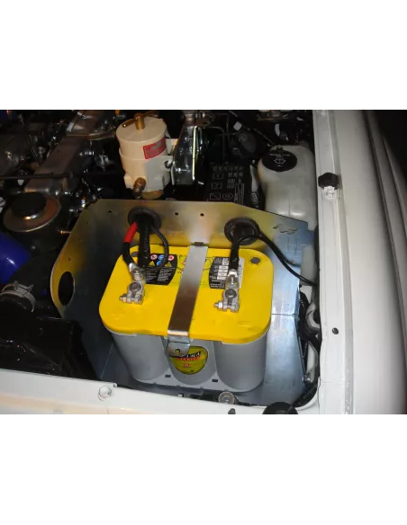 Kit de bacs à batteries en acier pour Toyota HDJ80 - La paire