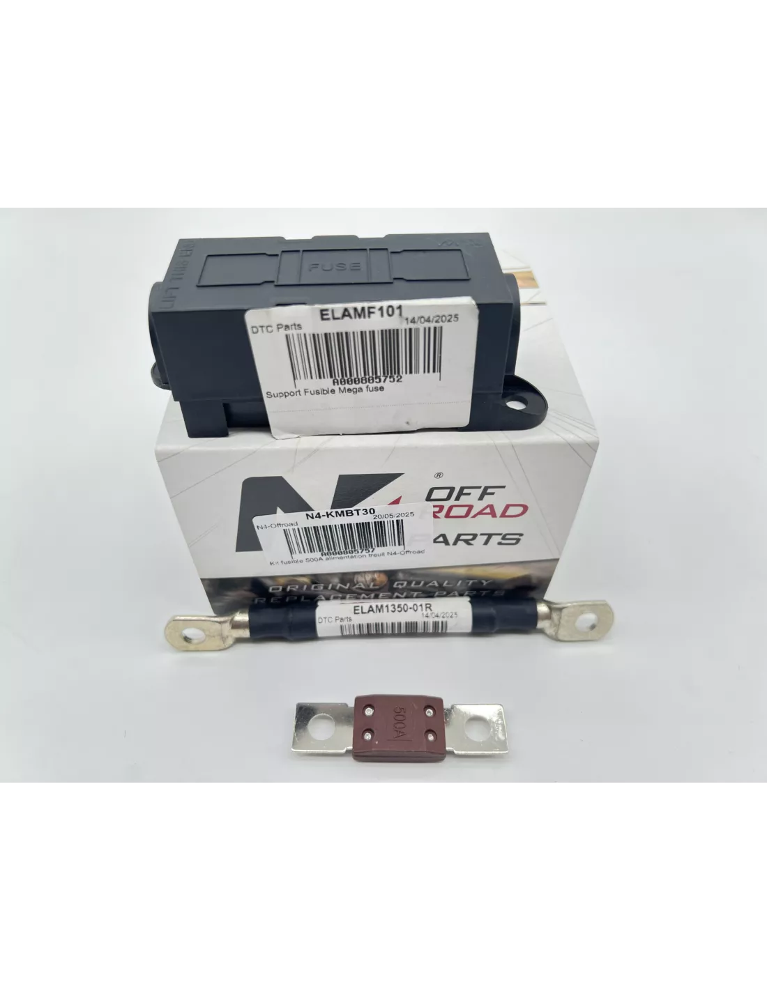 Kit fusible 500A alimentation treuil N4-Offroad N4-OFFROAD -