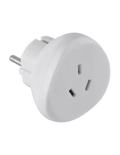 Adaptateur de voyage prise australienne vers prise française /