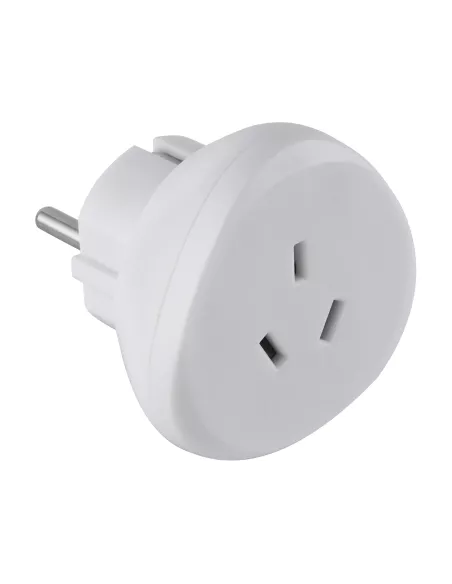 Adaptateur de voyage prise australienne vers prise française /