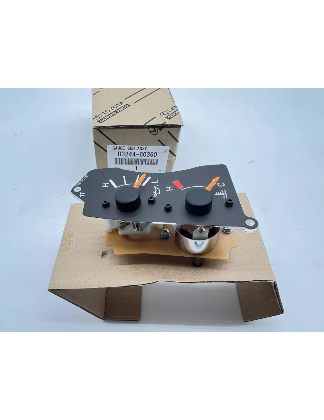 Jauge de pression huile et température eau compteur HDJ80 24S TOYOTA