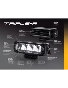 Barre de leds Lazer Triple-R 24 Elite LAZER - accessoire 4x4 2