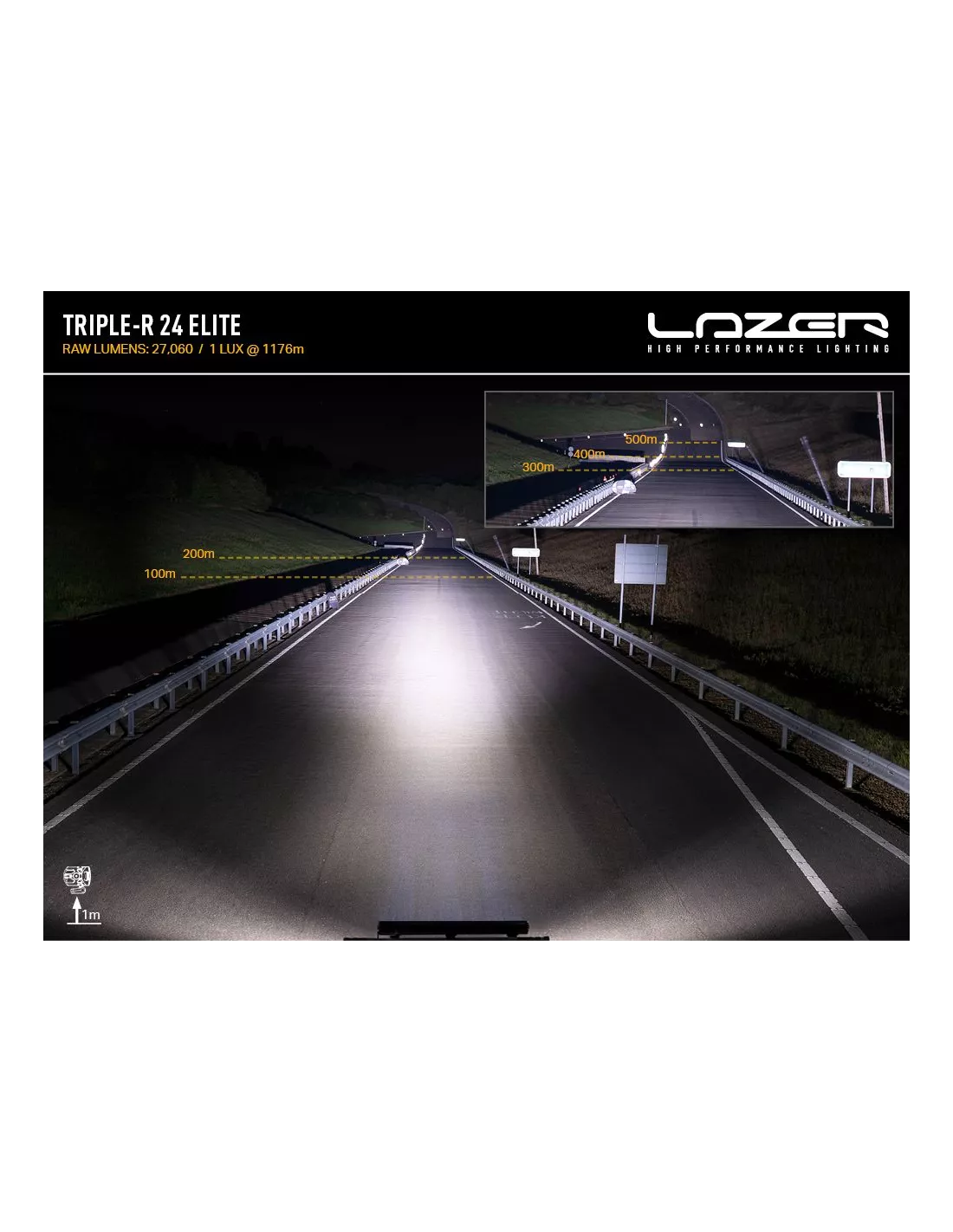 Barre de leds Lazer Triple-R 24 Elite LAZER - accessoire 4x4