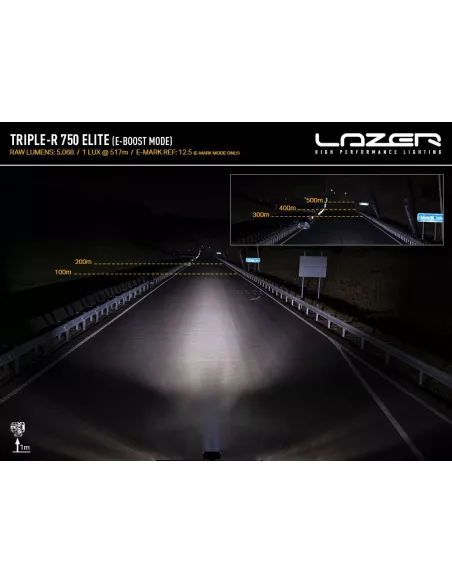 Projecteur leds Lazer Triple-R 750 Elite LAZER - accessoire 4x4