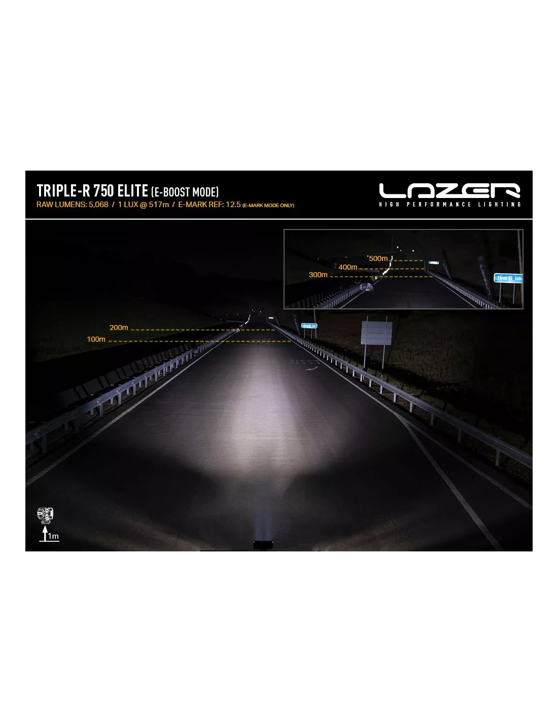 Projecteur leds Lazer Triple-R 750 Elite LAZER - accessoire 4x4