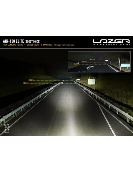 Barre de leds Lazer AIR-130 Elite LAZER - accessoire 4x4
