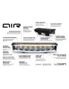 Barre LED Lazer AIR-90 avec fonction Beacon LAZER - accessoire 4x4