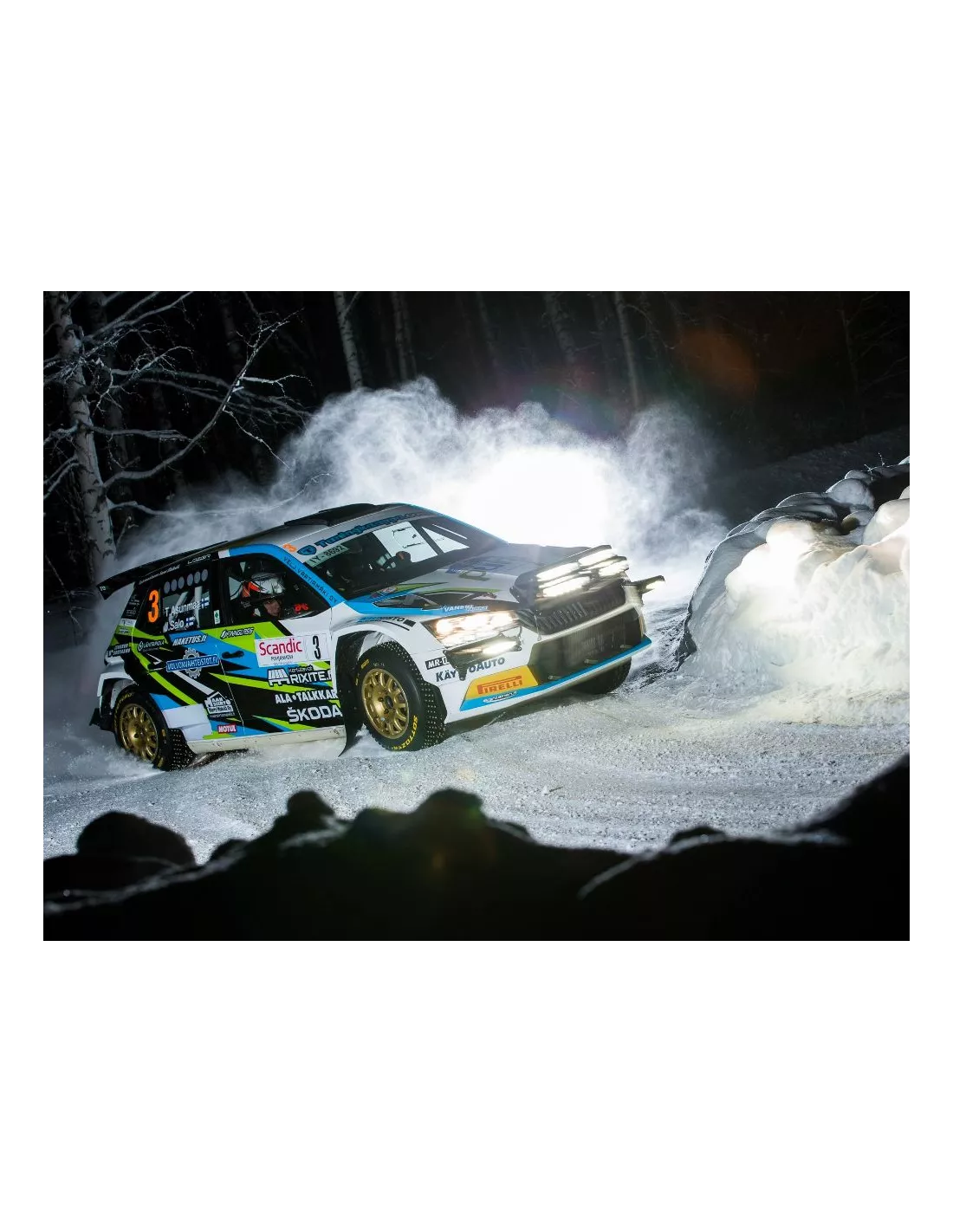Accessoire montage Lazer Rally Corner Pod Skoda gauche LAZER -