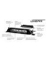 Accessoire montage Lazer Rally Corner Pod Skoda gauche LAZER -