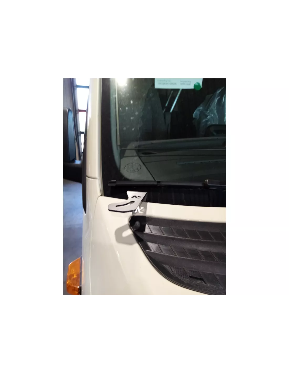 Supports de longues portées baie de pare-brise Mercedes Sprinter W907