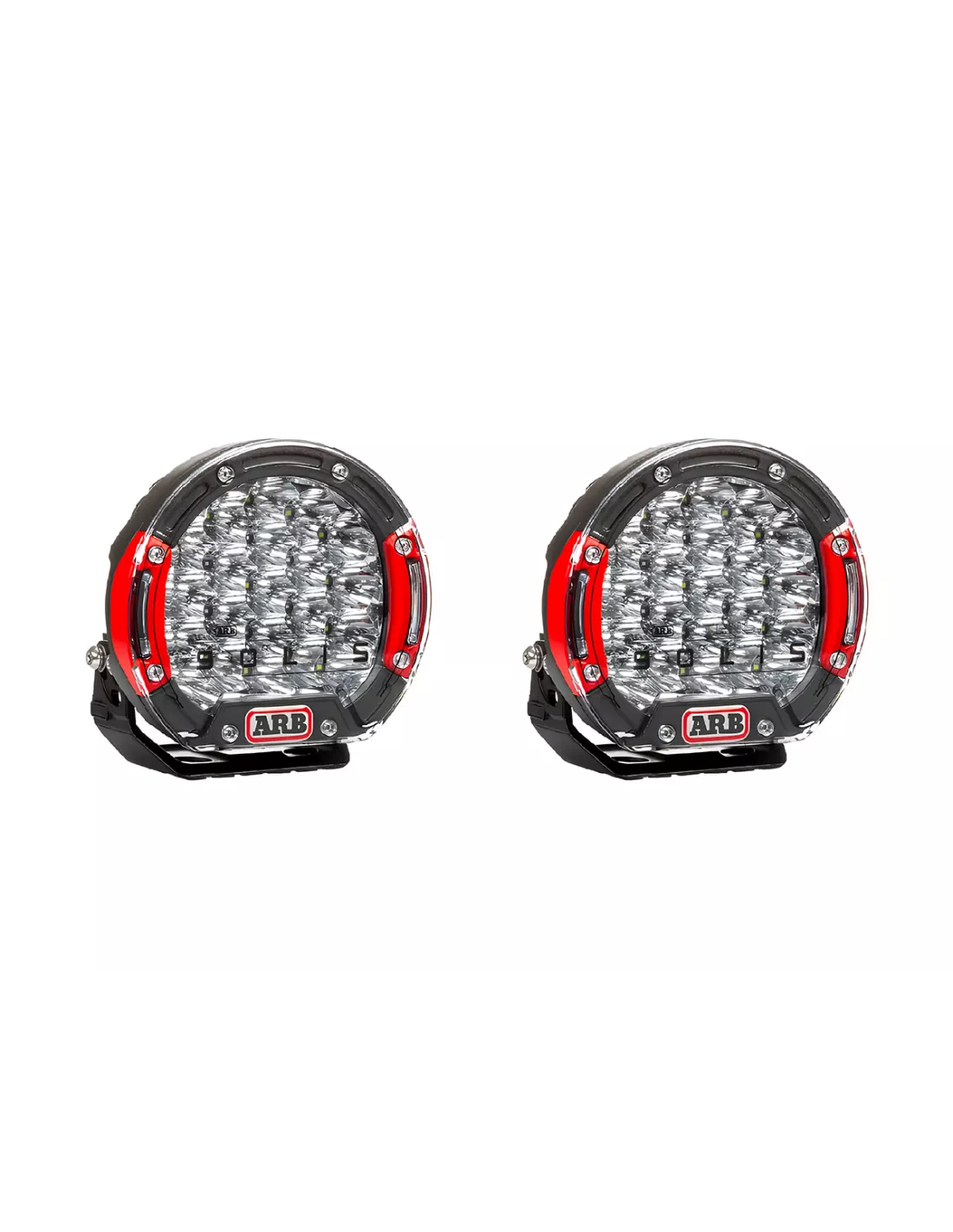 Kit paire longues portées à leds ARB Solis 21 - faisceaux combinés -