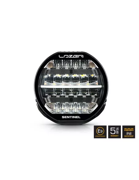 Longue portée LED Lazer Sentinel 9 Highline PL2 avec fonction Beacon