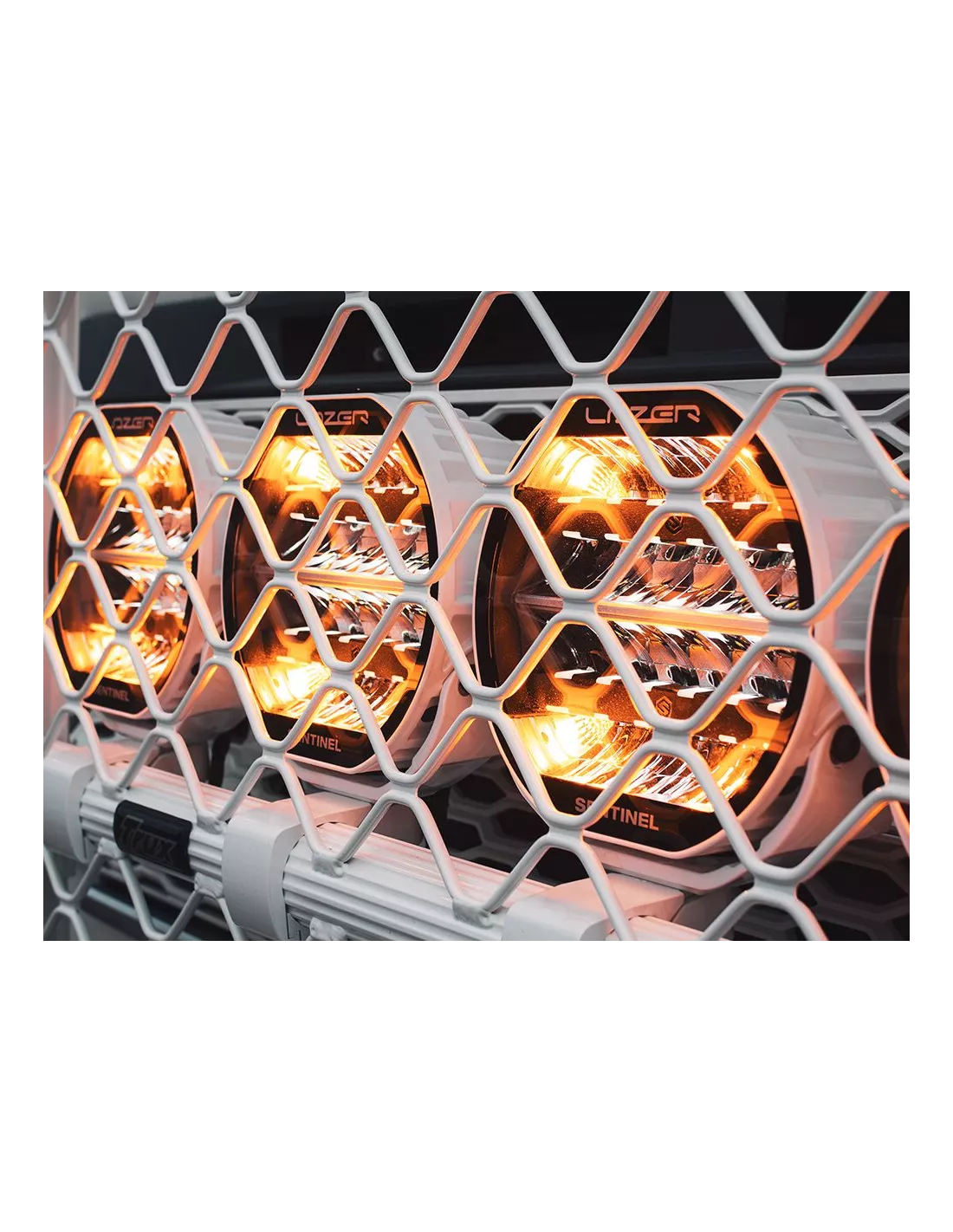 Longue portée LED Lazer Sentinel 9 Highline PL2 Blanc avec fonction
