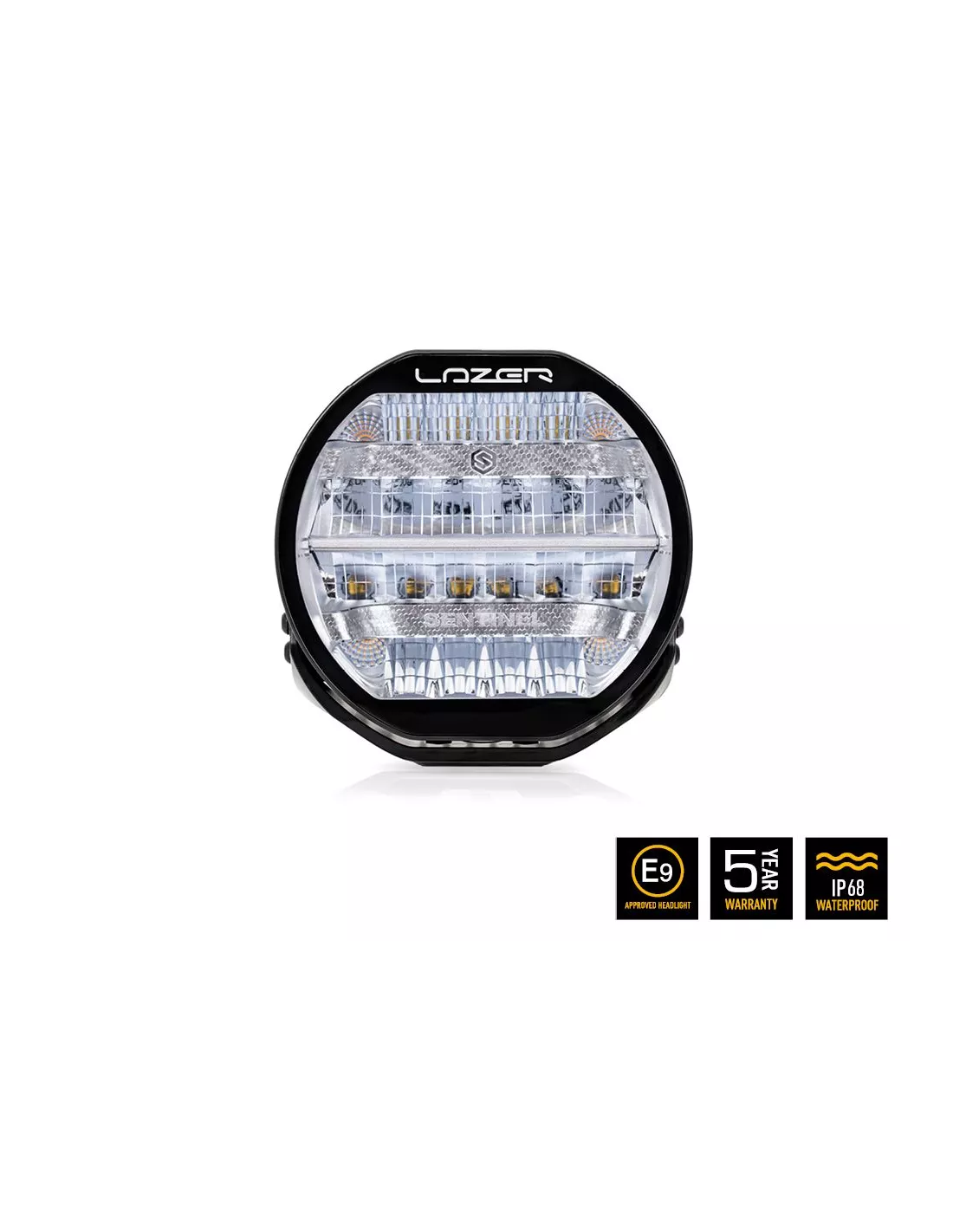 Longue portée LED Lazer Sentinel 9 Chrome LAZER - accessoire 4x4