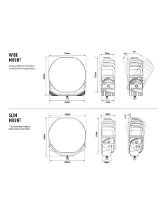 Longue portée LED Lazer Sentinel 9 Chrome LAZER - accessoire 4x4 2