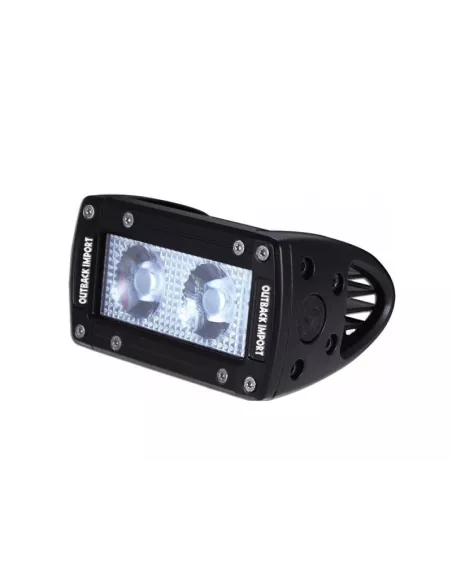 Barre LED Spot Beam 2 LED 20W / 1800 lumens - avec fixation