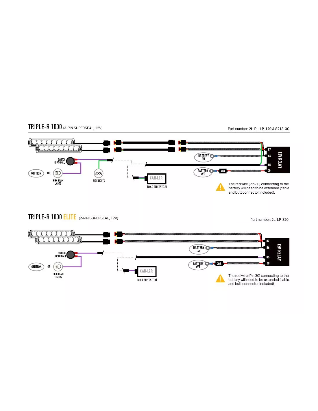 Kit intégration calandre Lazer Triple-R 1000 i-LBA Silverado 2500