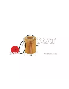 Tamer Land Oil Air Filter voor Ford Ranger uit 2012