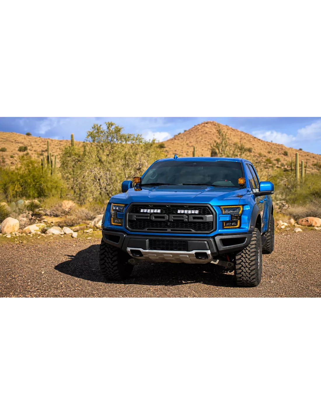 Kit calandre Lazer Carbon-6 Drive Yellow Ford F-150 Raptor LAZER -