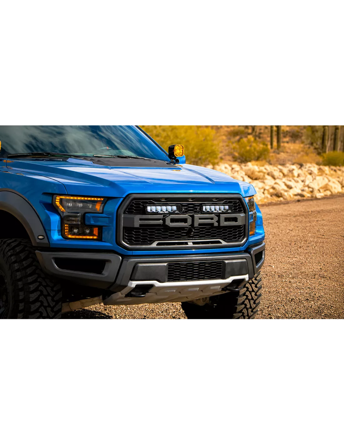 Kit calandre Lazer Carbon-6 Drive Yellow Ford F-150 Raptor LAZER -