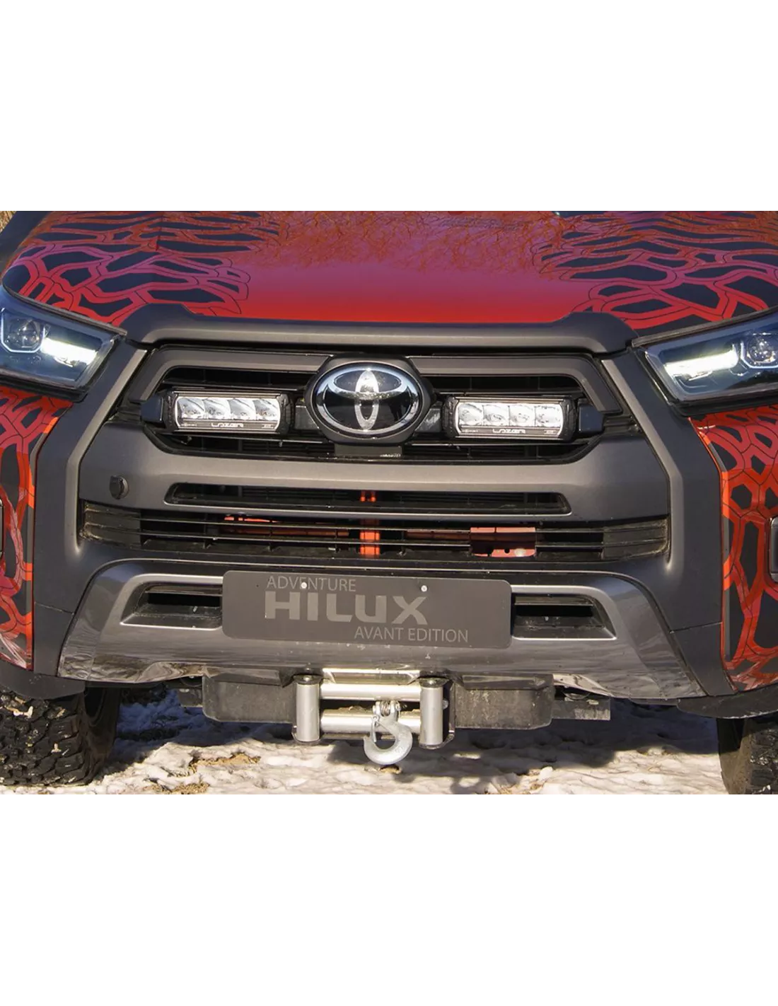 Kit intégration calandre Lazer Triple-R Hilux Revo Invincible 2021+