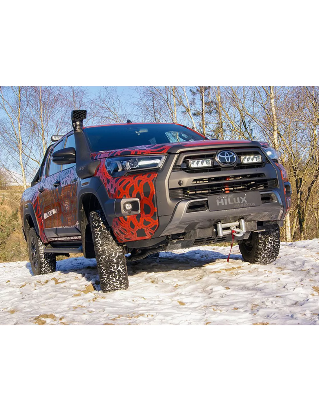 Kit intégration calandre Lazer Triple-R Hilux Revo Invincible 2021+