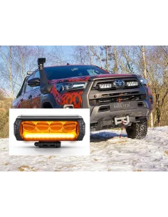 Kit intégration calandre Lazer Triple-R gyrophares Hilux Revo