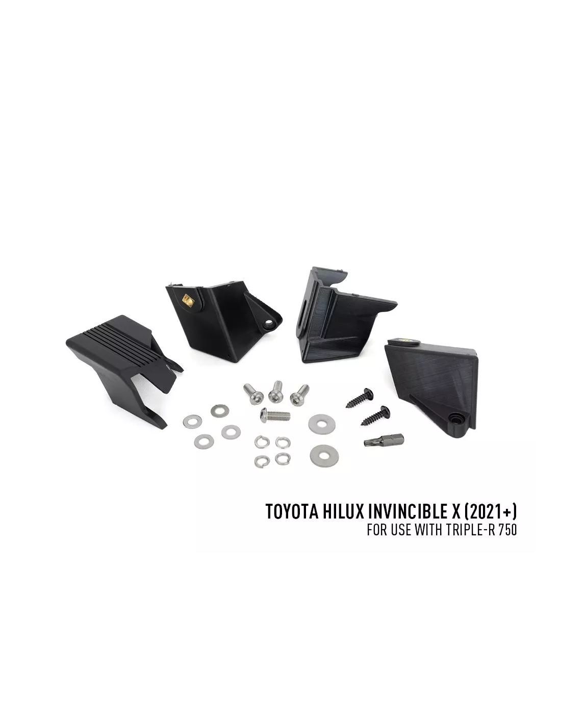 Kit intégration calandre Lazer Triple-R Elite Hilux Revo Invincible