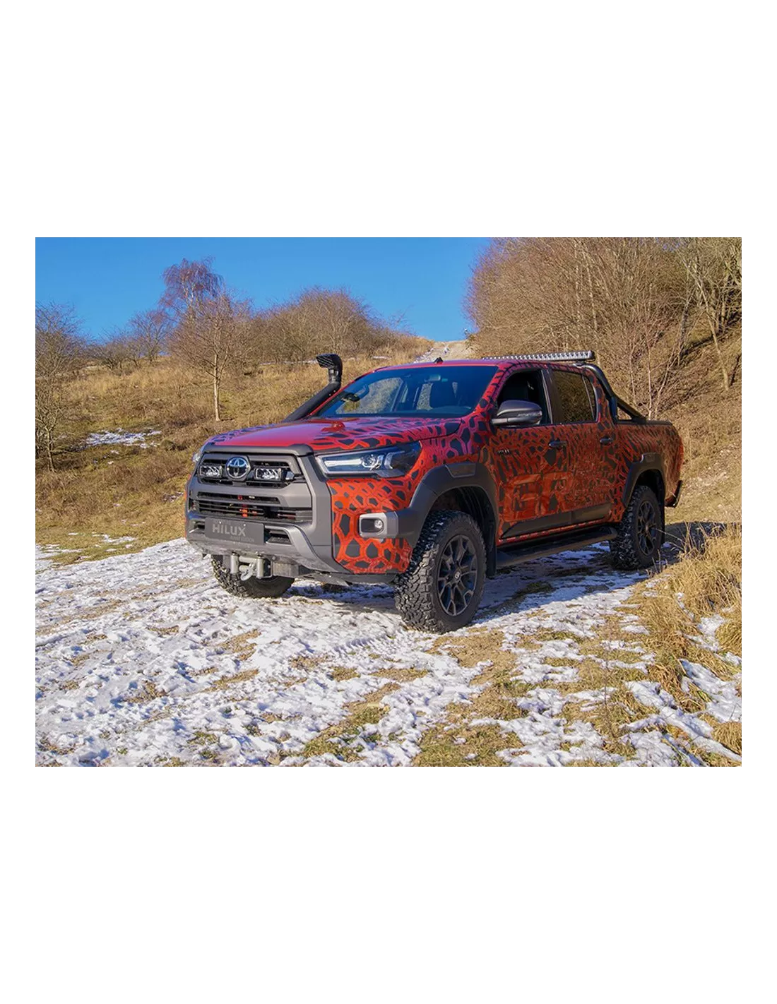 Kit intégration calandre Lazer Triple-R Elite Hilux Revo Invincible