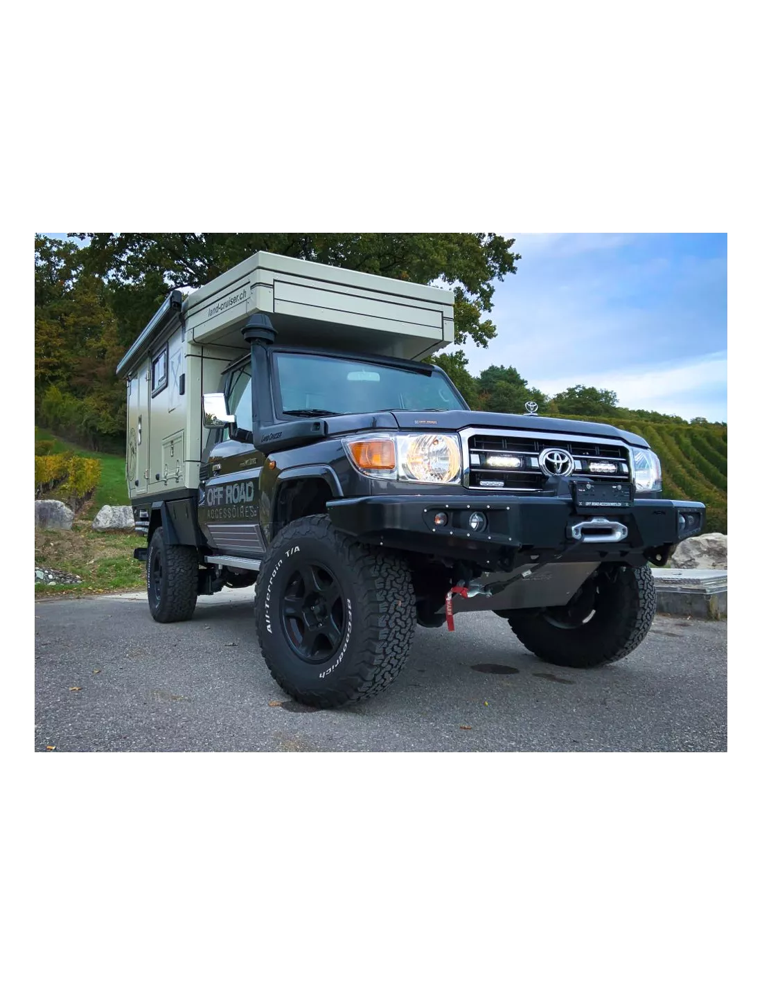 Kit intégration calandre Lazer Triple-R pour Toyota Land Cruiser 70