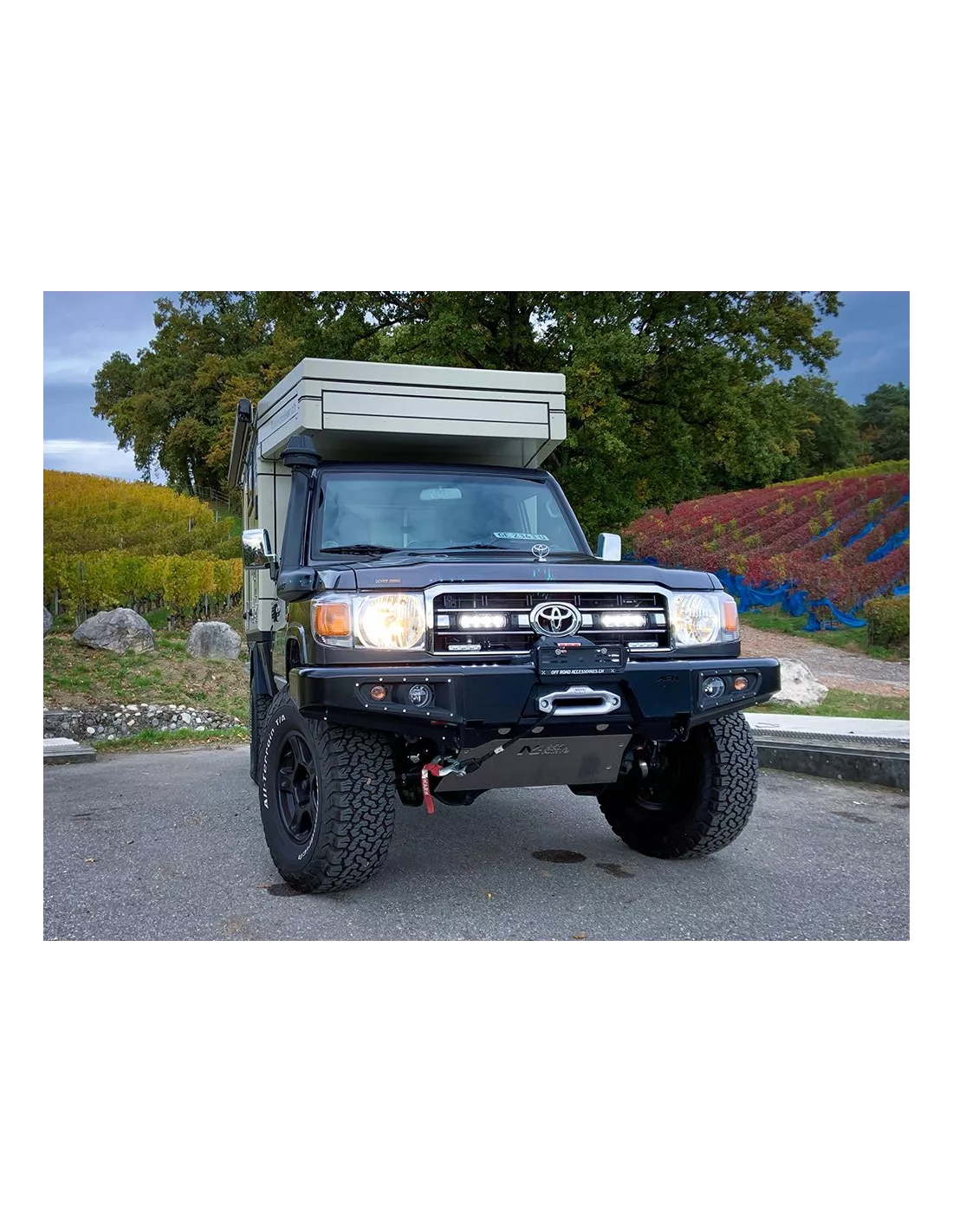 Kit intégration calandre Lazer Triple-R pour Toyota Land Cruiser 70