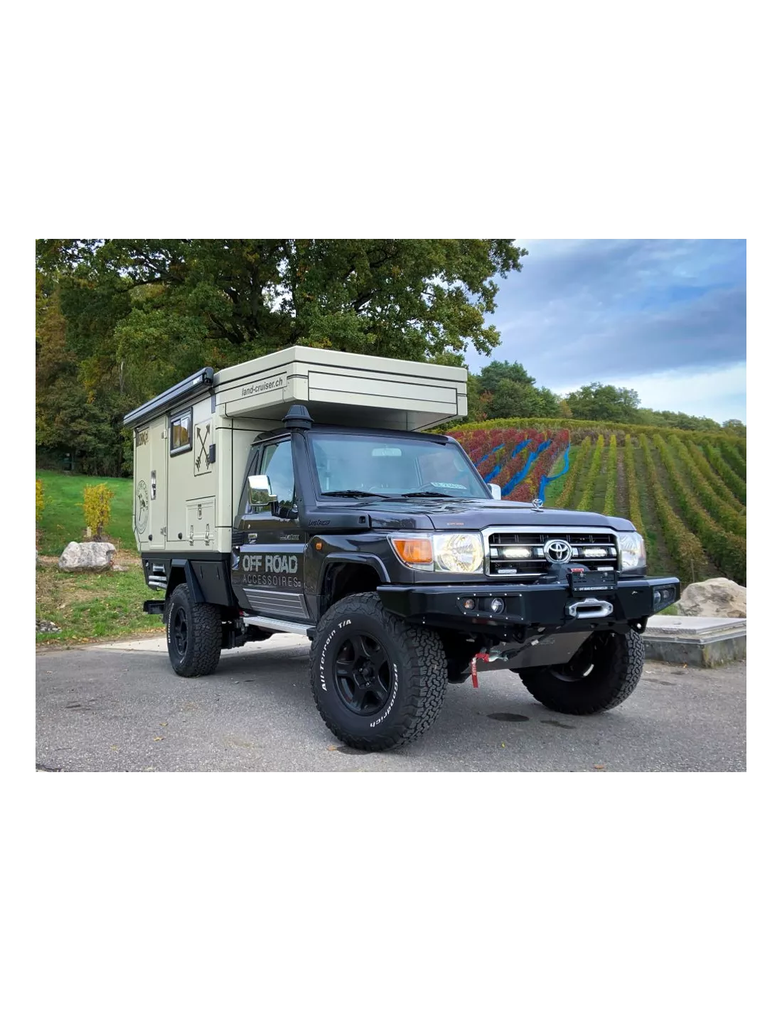 Kit intégration calandre Lazer Triple-R pour Toyota Land Cruiser 70