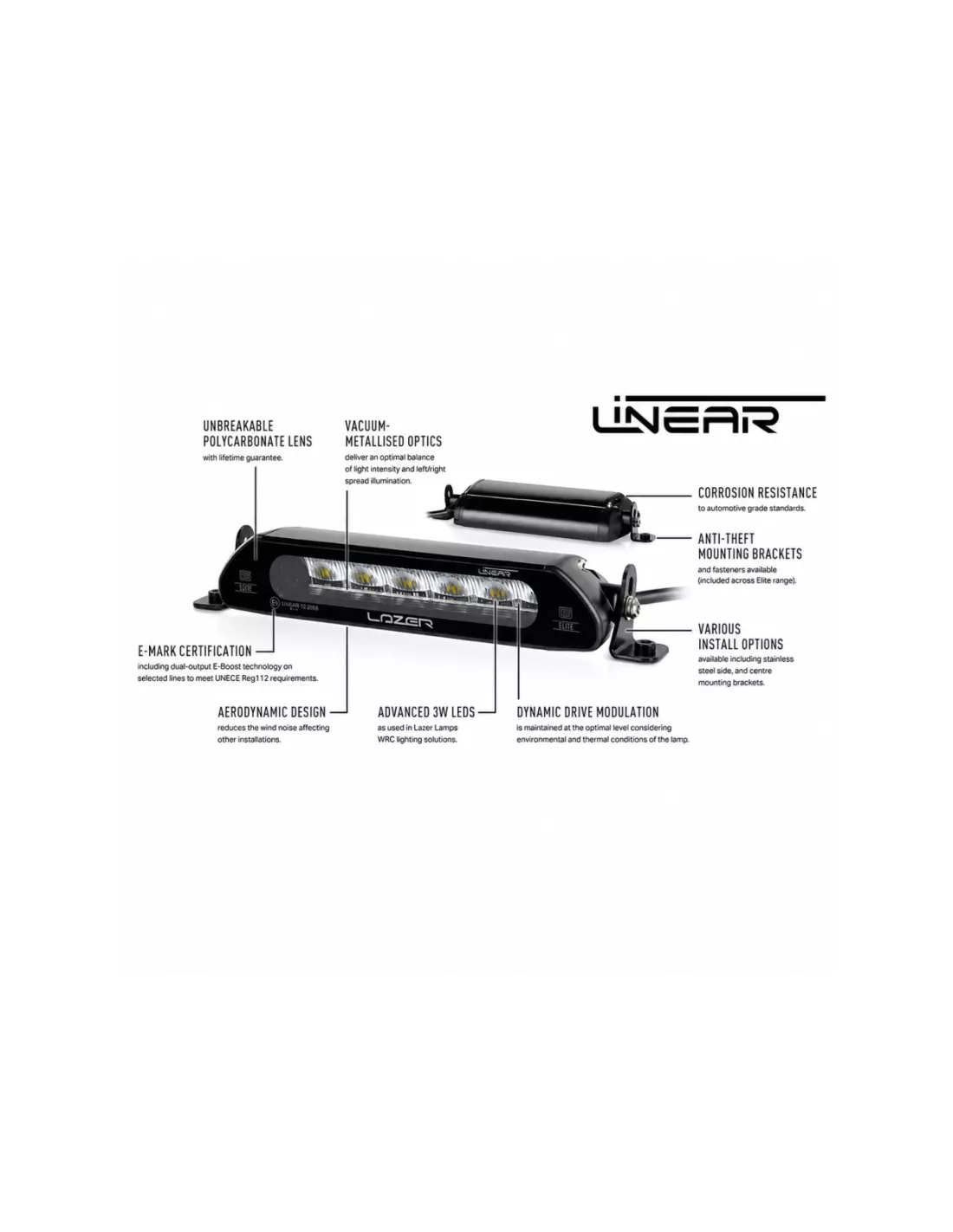Kit calandre Lazer Linear-18 Elite+ VW T7 2025+ LAZER - accessoire 4x4
