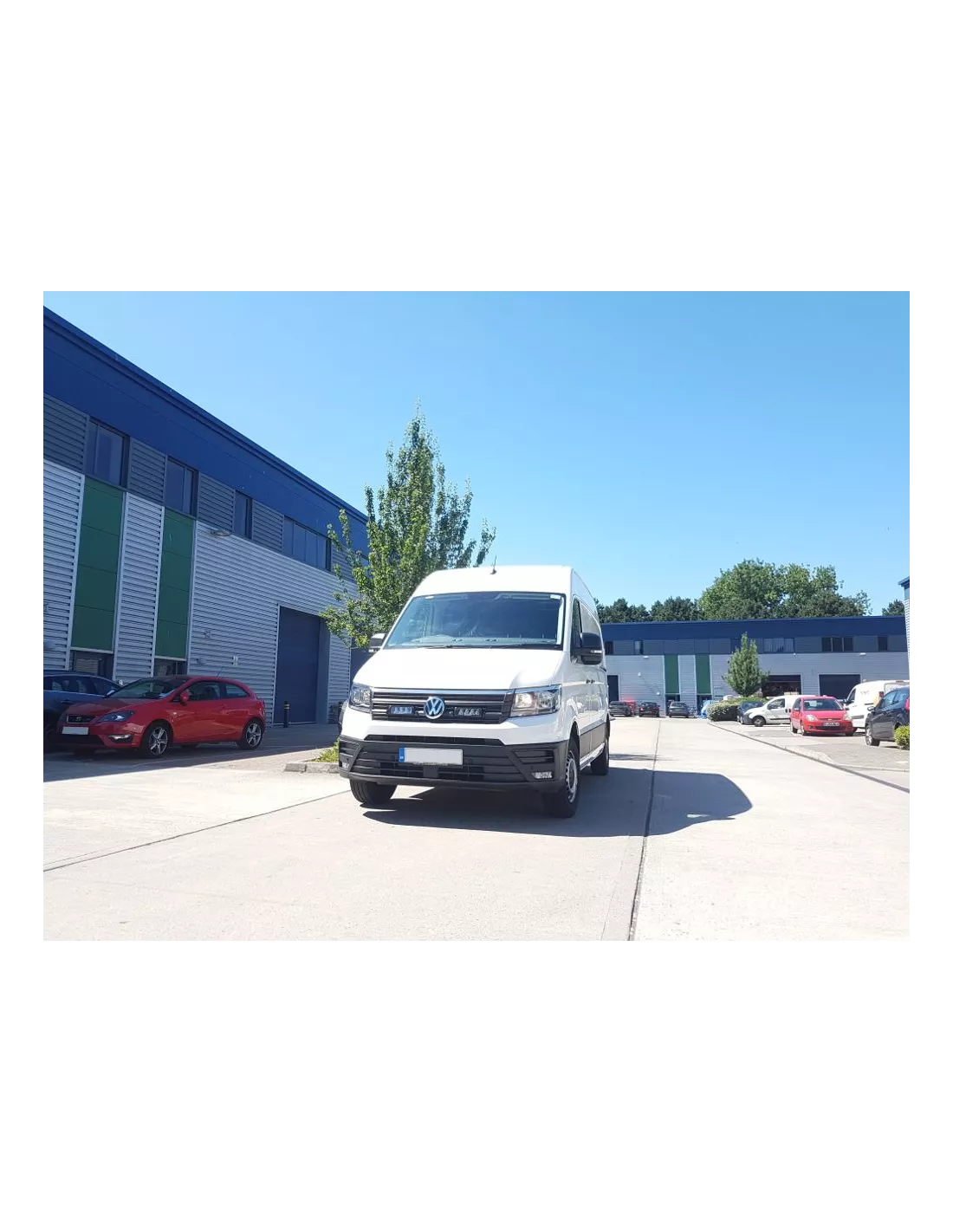 Kit intégration calandre Lazer Triple-R pour Volkswagen Crafter 2017+