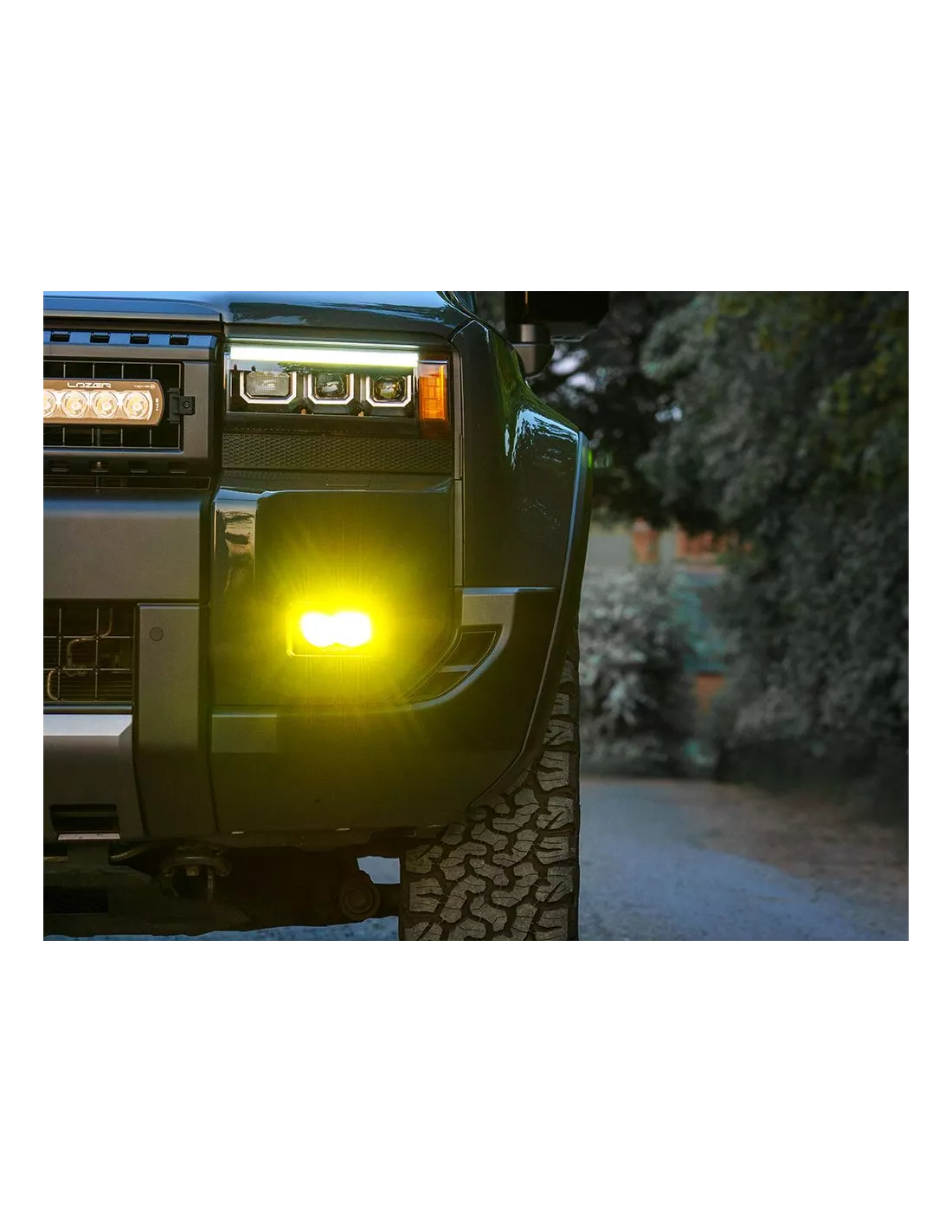 Kit intégration anti brouillard Lazer pour Toyota Land Cruiser 250
