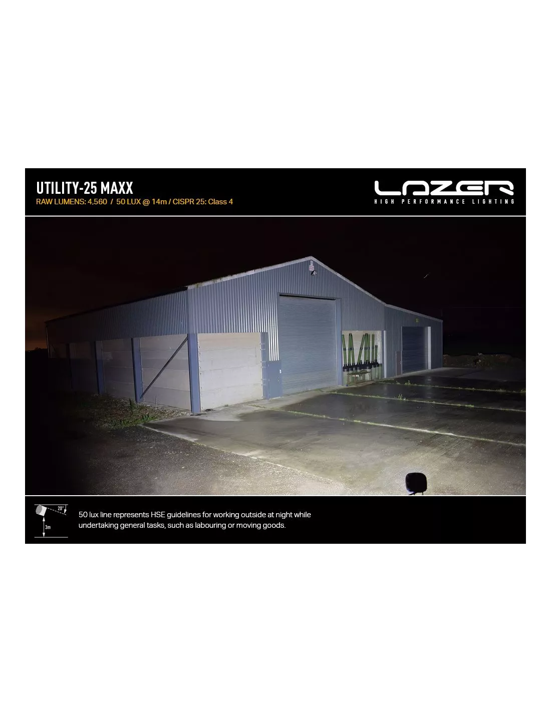 Kit supports montant A Lazer Land Rover Defender 2020+ pour