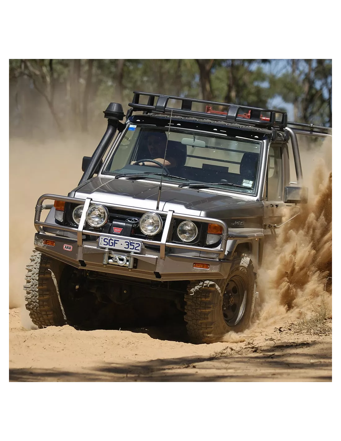 Pare chocs Winch Bar HZJ7 BJ7 ARB - accessoire 4x4