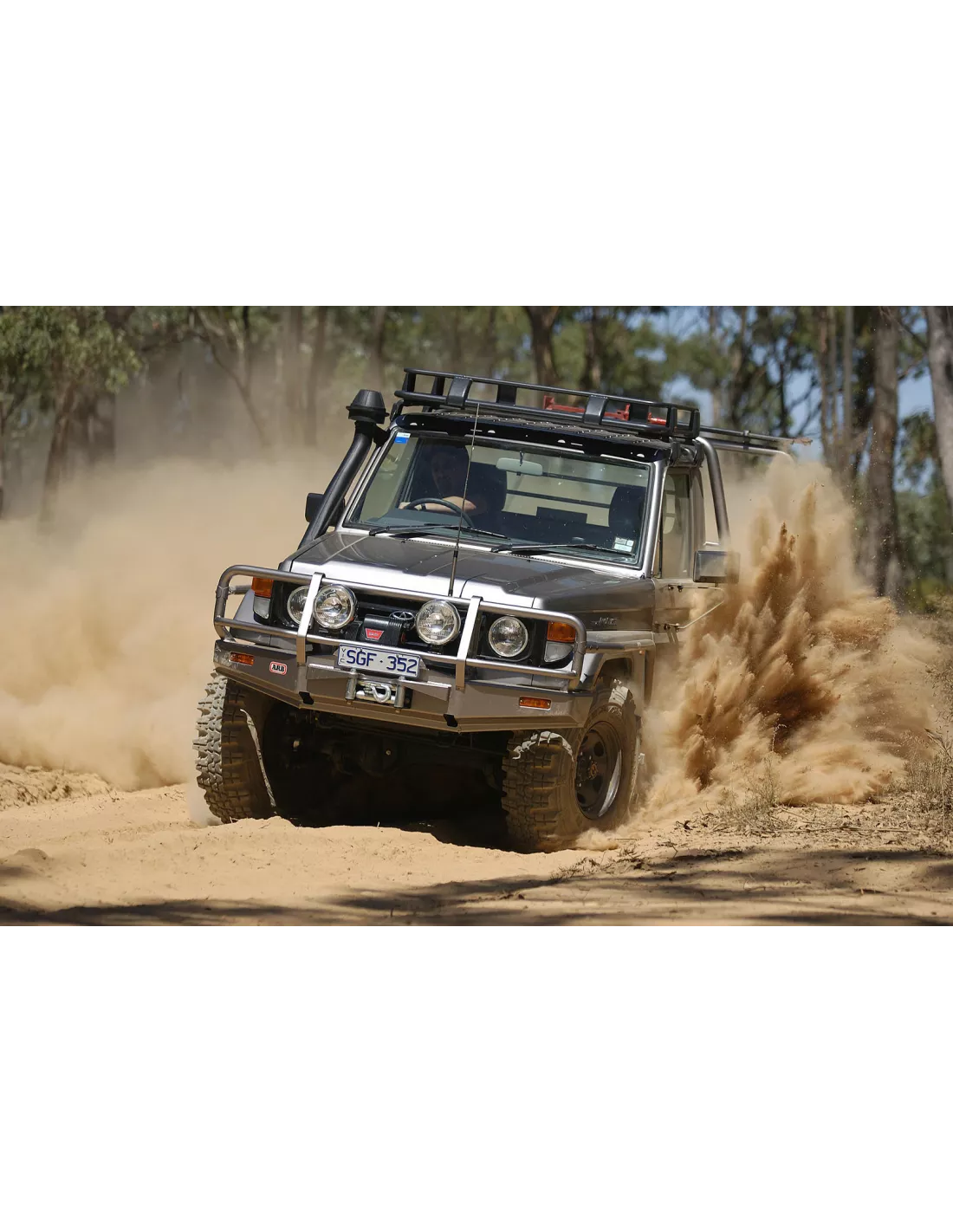 Pare chocs Winch Bar HZJ7 BJ7 ARB - accessoire 4x4