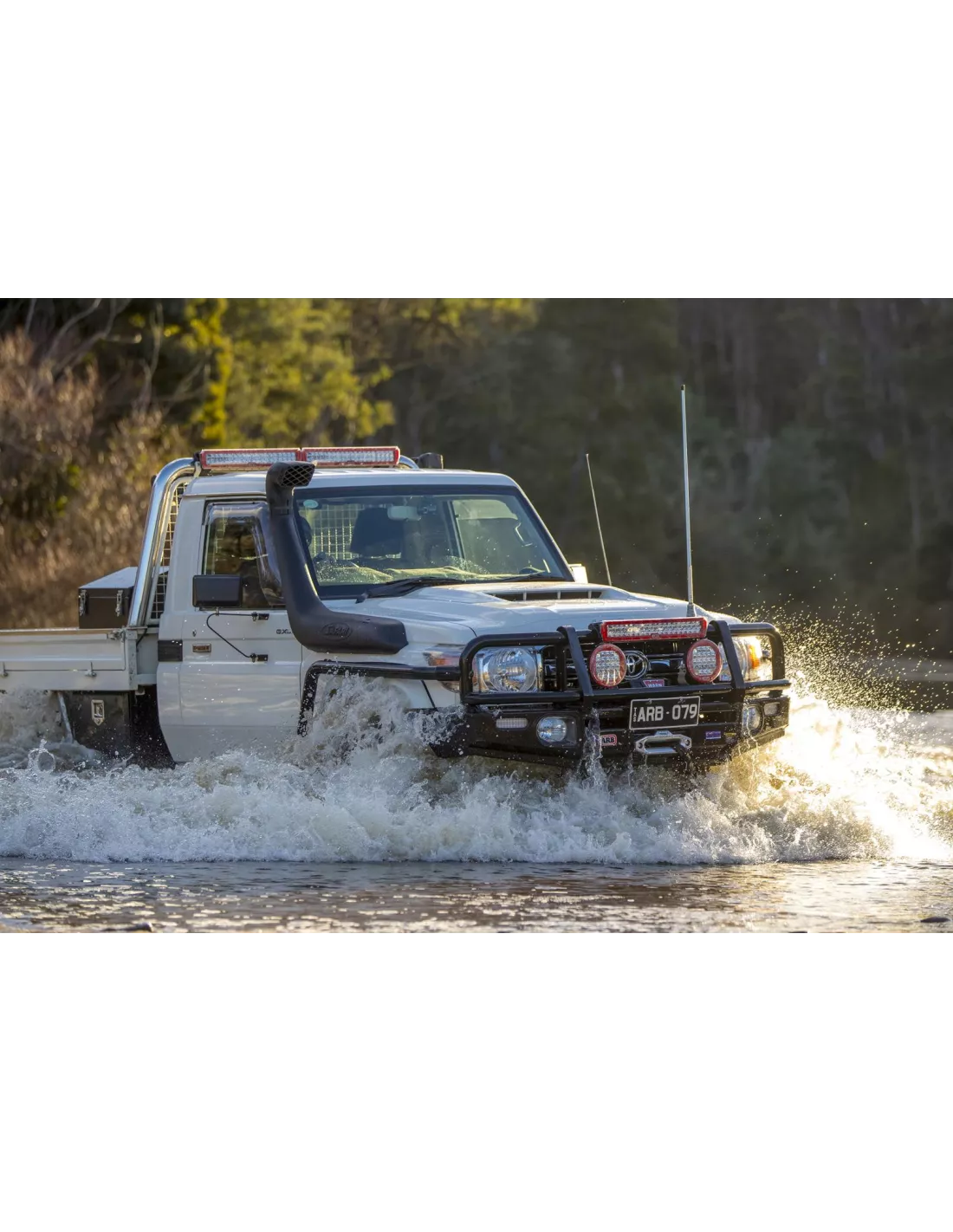 Deluxe Winch bar ARB Toyota HZJ7 GRJ7 2007-2023 sans élargisseurs