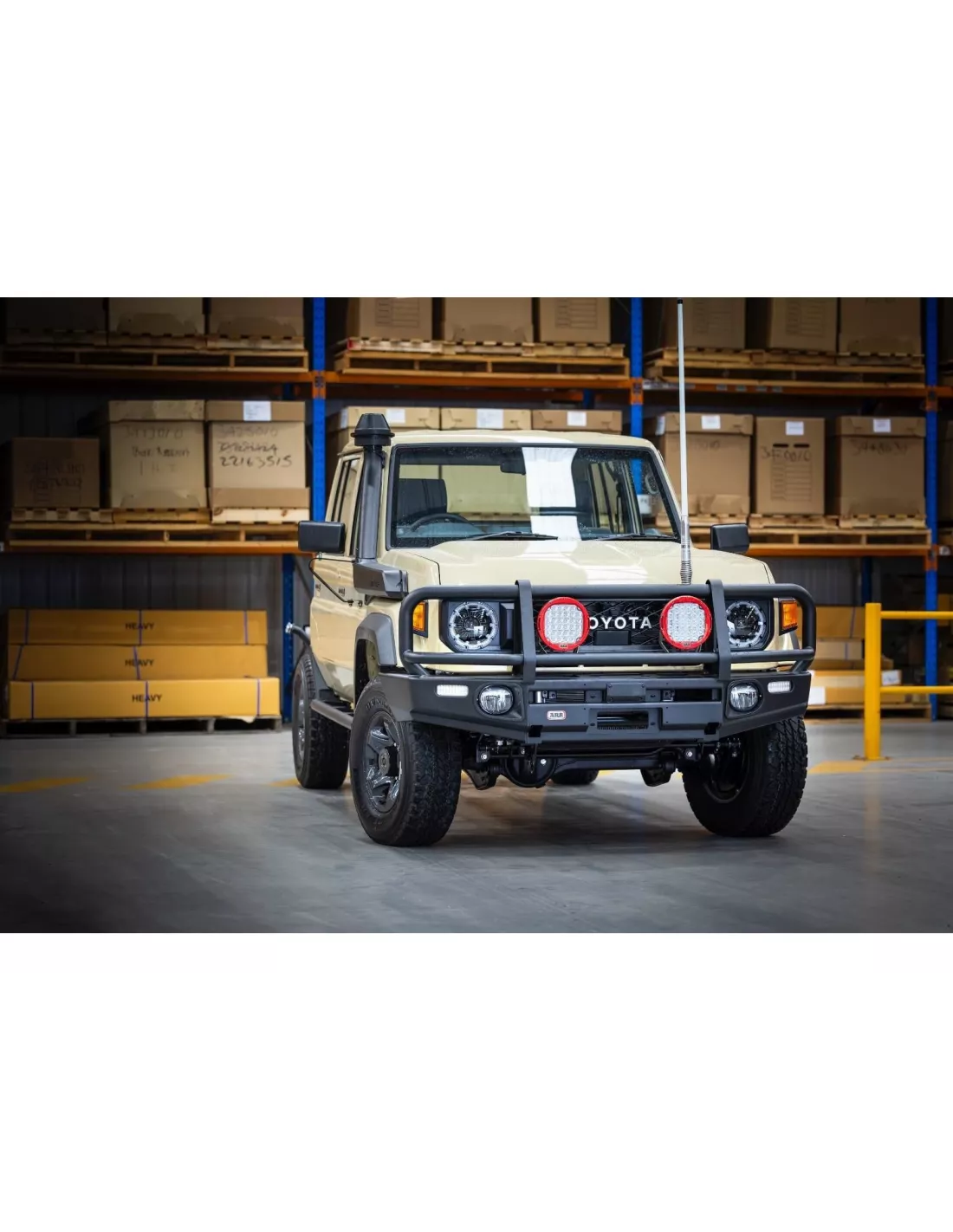 Pare chocs ARB Winch Bar Deluxe Toyota VDJ7 GRJ7 HZJ7 2024+ NON PEINT