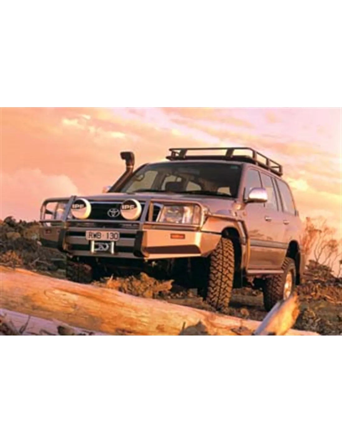Pare chocs Winch Bar HDJ100 avant 2002 ARB - accessoire 4x4