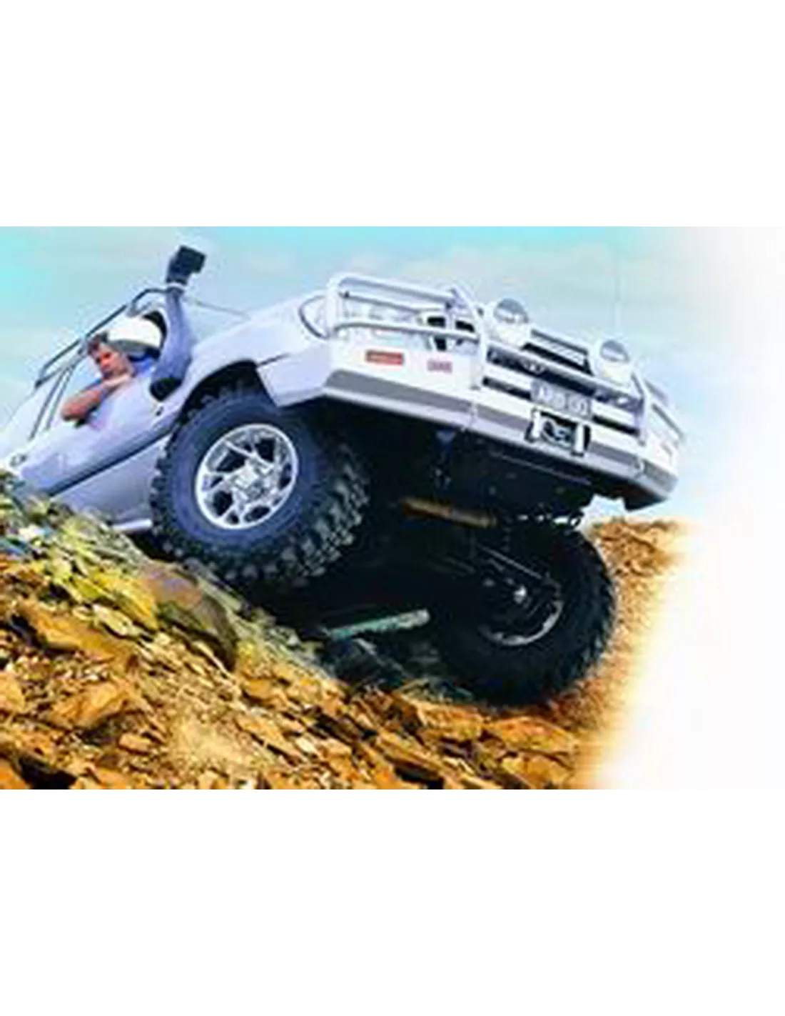 Pare chocs Winch Bar HDJ100 avant 2002 ARB - accessoire 4x4