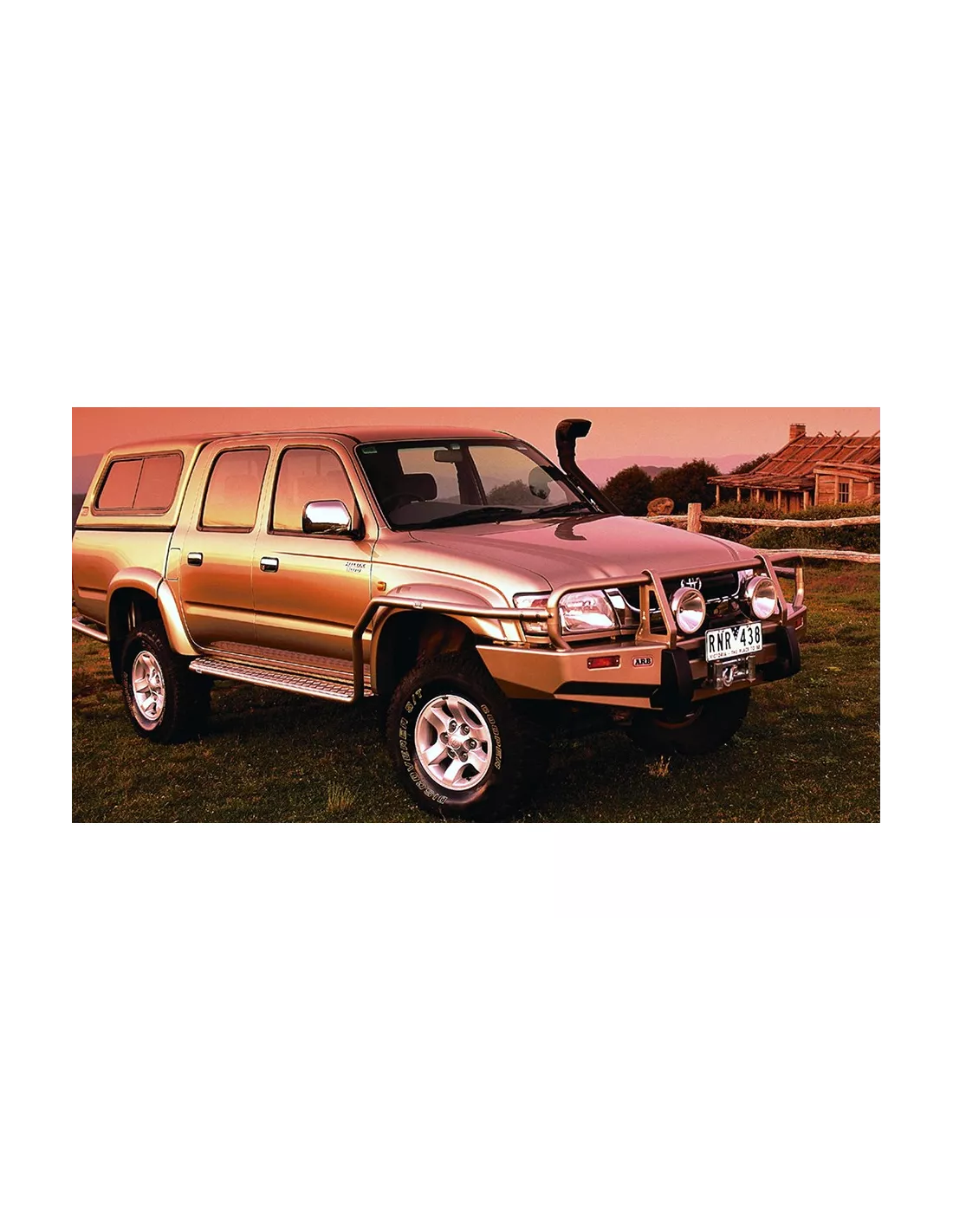 Pare chocs Combo Bar Hilux après 02 sans élargisseurs ARB -