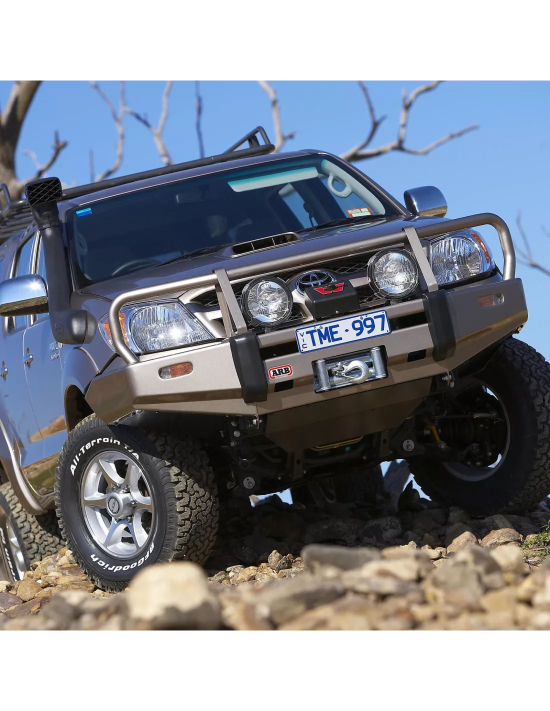 Pare chocs Winch Bar Vigo sans élargisseurs ARB - accessoire 4x4