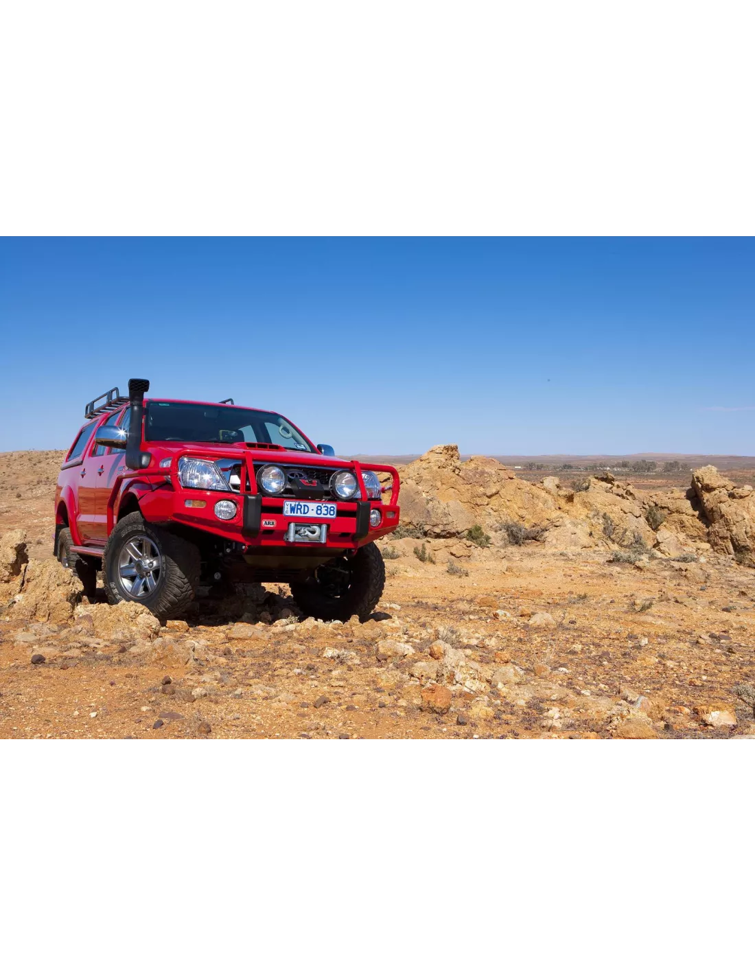 Pare chocs Winch Bar Vigo sans élargisseurs ARB - accessoire 4x4