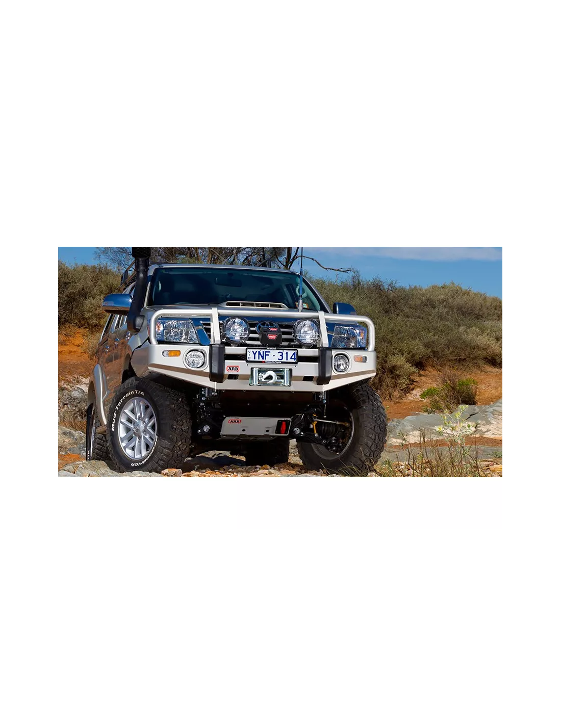 Pare chocs Winch Bar Deluxe Vigo après 2012 ARB - accessoire 4x4