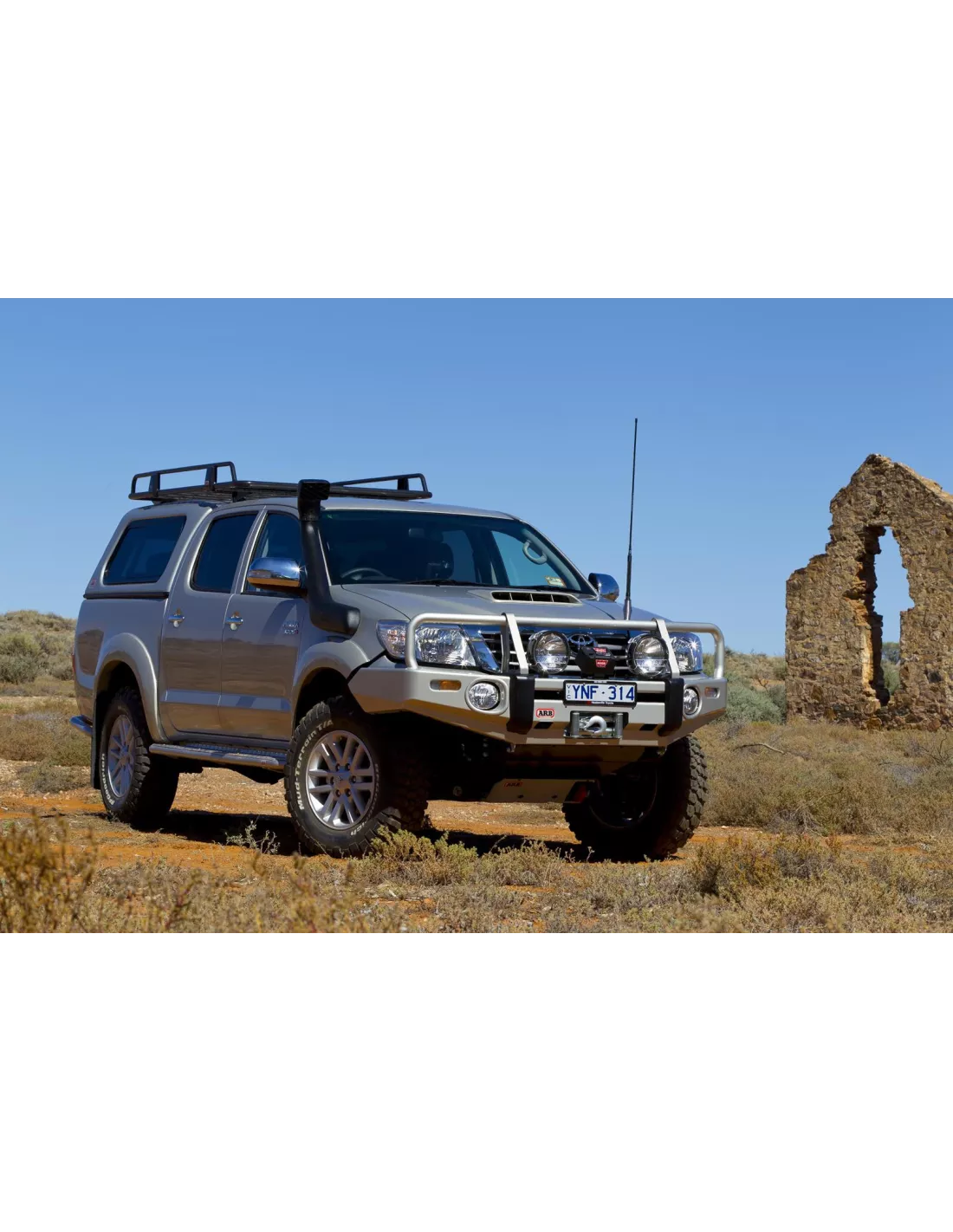 W/BAR HILUX 11ON FLARES AF20 ARB - accessoire 4x4